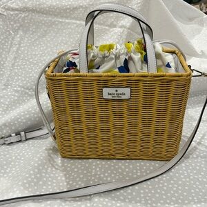Kate Spade Wicker Bag Lemon Print
